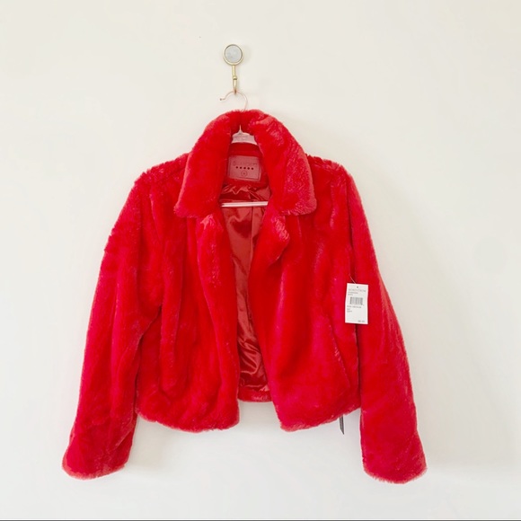 BlankNYC Faux Fur Open Front Jacket - Picture 2 of 7